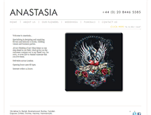 Tablet Screenshot of anastasiaflorist.com